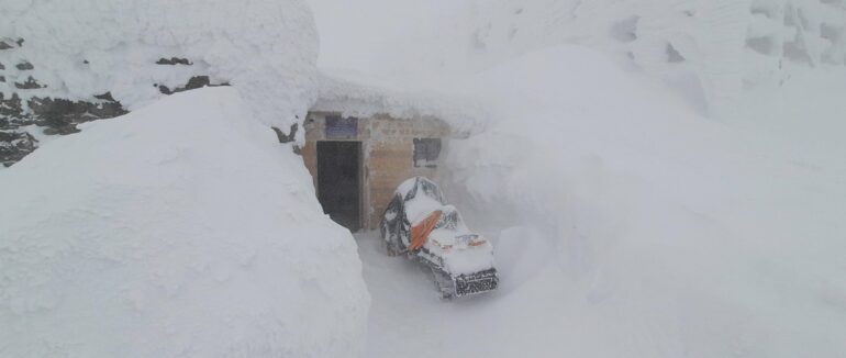 На Рахівщині у горах хмарно, температура повітря -10°С