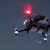 У Мукачеві збили дрон, який, попри заборону, запустили у повітря