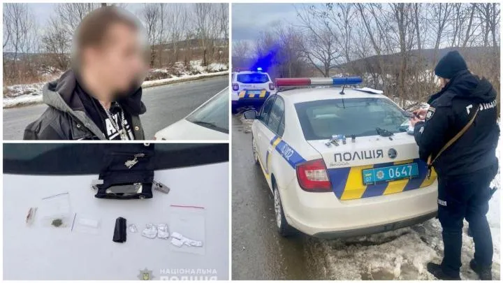 На Ужгородщині у пасажира таксі виявили наркотики
