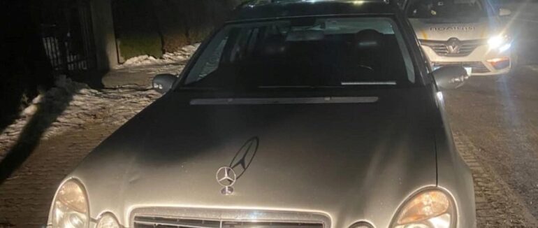 В Ужгороді затримали п’яного керманича, якого позбавлено права керування