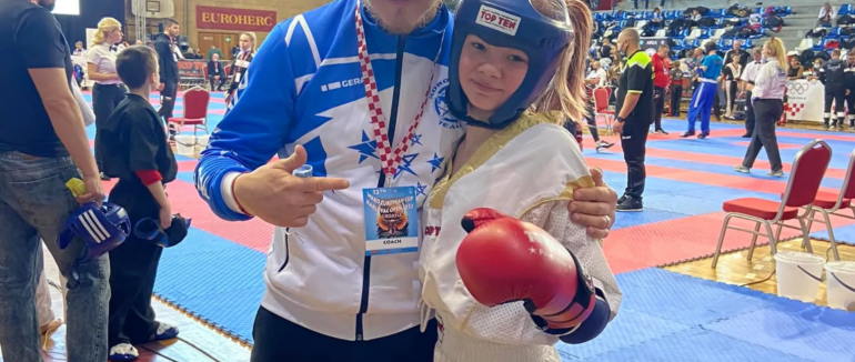 Юна закарпатка виборола Кубок Європи з кікбоксингу WAKO