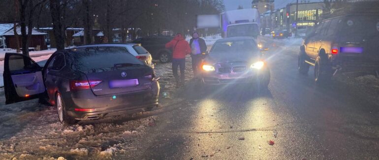 В Ужгороді сталася ДТП за участі нетверезого водія