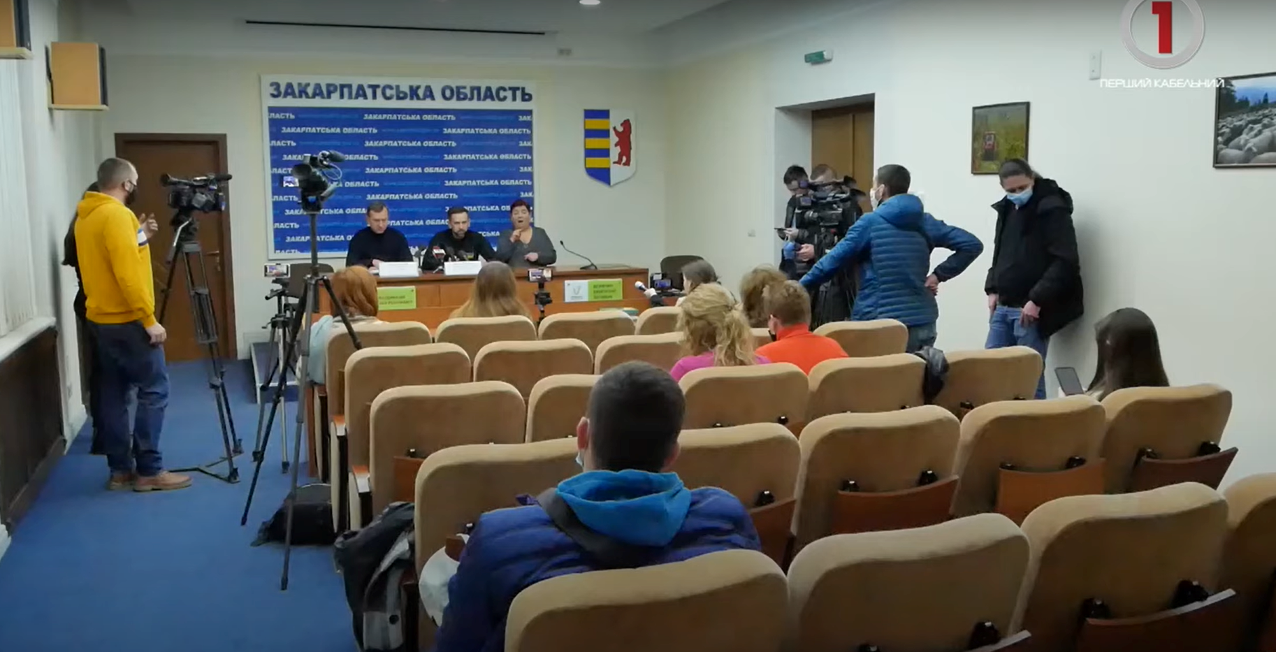 Звернення до студентів і бізнесменів: акценти брифінгу в Закарпатській ОДА (ВІДЕО)