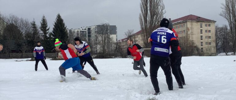 В Ужгороді відбувся Кубок з регбі на снігу