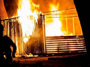 Вночі на Хустщині горіла надвірна споруда