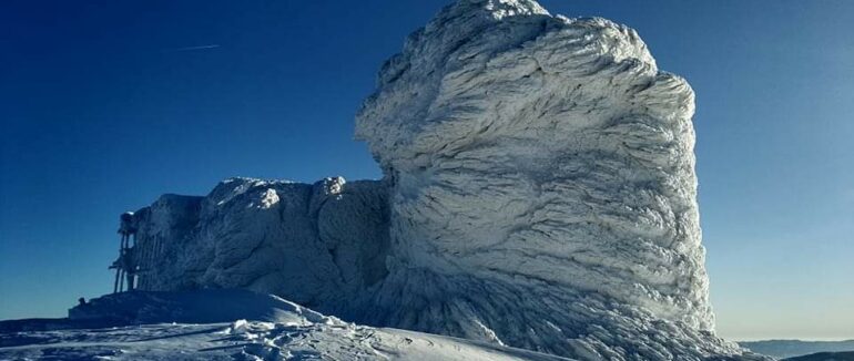 На високогір’ї Карпат температура повітря -11°С