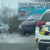 Аварія в Іршаві: зіткнулися два легковики