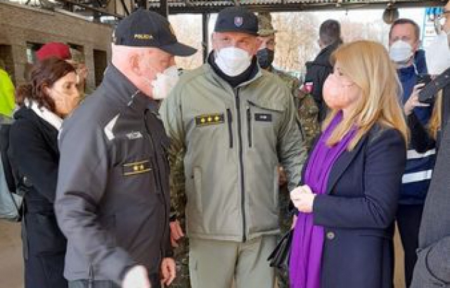 На Закарпаття приїхала президентка Словаччини