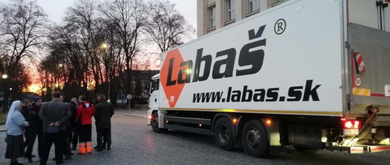 Гуманітарний вантаж зі Словаччини приїхав на Закарпаття