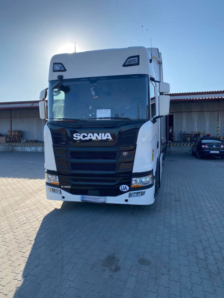 В Ужгород прибув гуманітарний вантаж від польського Ярослава