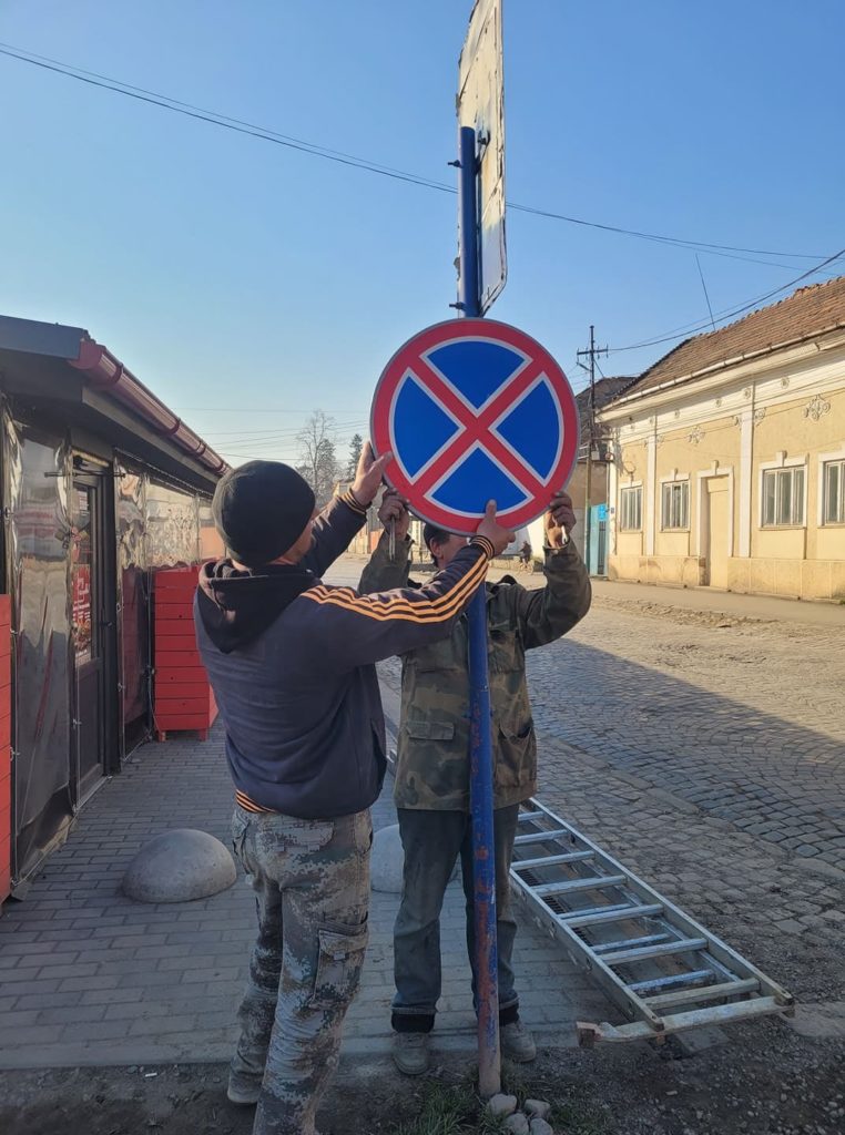 У Берегові встановили нові дорожні знаки