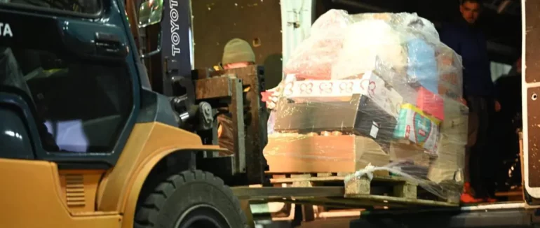 Закарпатський логістичний хаб відвантажив понад 60 тон гуманітарної допомоги
