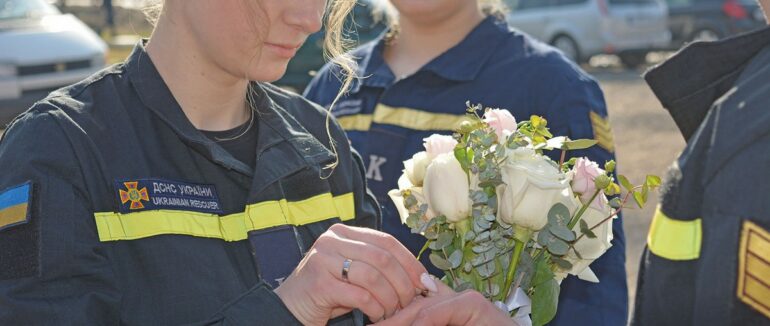 В Ужгороді на базі пожежно-рятувальної частини побралися майбутні рятувальники