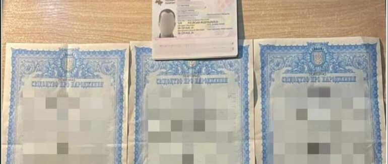 На закарпатському кордоні затримали батька та син з фальшивими свідоцтвами про народження дітей
