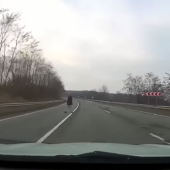 На Закарпатті жінка перебігала дорогу у недозволеному місті та ледь залишилася живих