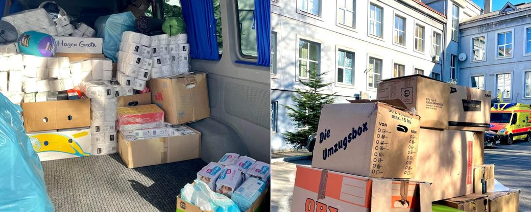 Лікарня святого Мартина в Мукачеві отримала гуманітарну допомогу з Німеччини