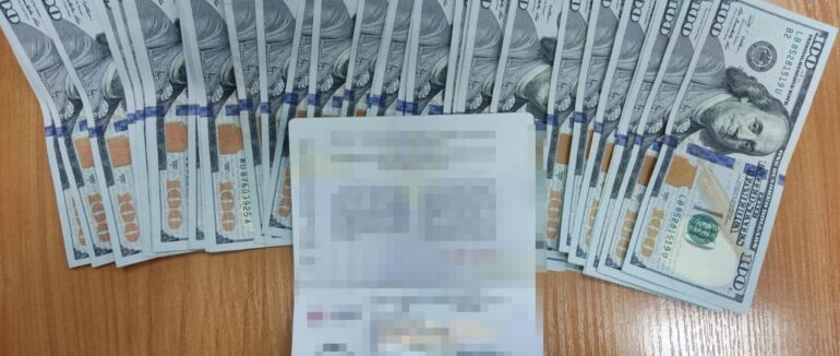 Киянин пропонував закарпатським прикордонникам 3000 доларів