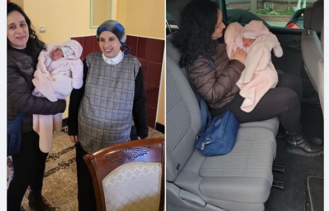 Під час перетину українсько-угорського кордону жінка народила немовля