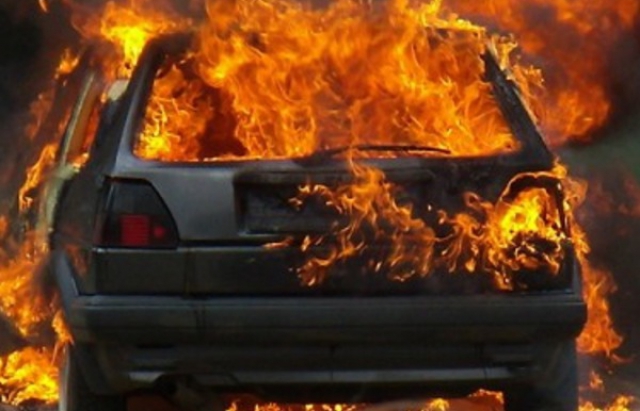 За добу на Закарпатті горіли два автомобілі