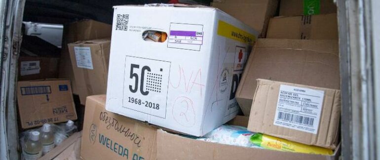 Ужгород відправив медичну гуманітарну допомогу на Харківщину
