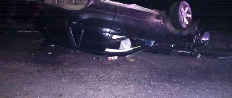 На Тячівщині авто перекинулось на дах: 16-річна пасажирка в реанімації