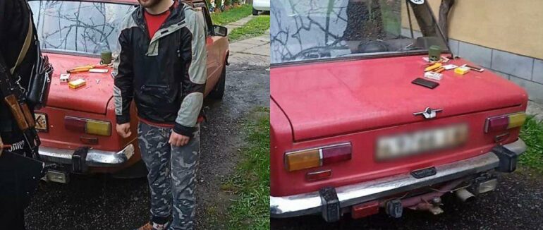 У Хусті затримала 24-річного чоловіка, який викрав з авто гаманець з грошима