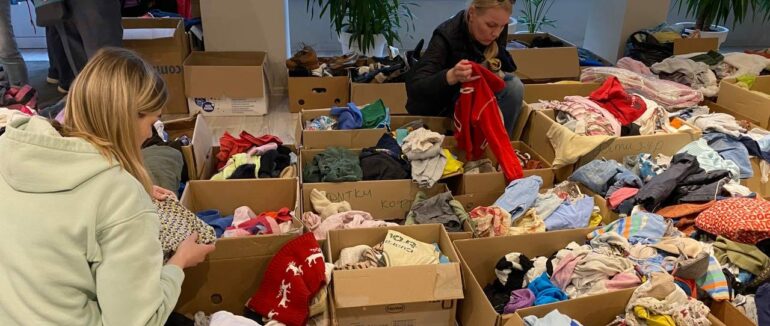 В Ужгороді допомагають сім’ям переселенців з дітьми