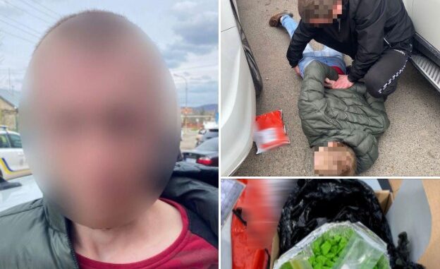 В Ужгороді затримали хлопця із наркотиками