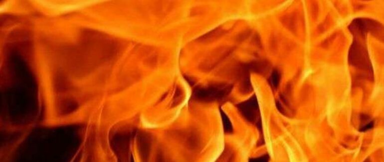 На Закарпатті трапилася пожежа у надвірній споруді