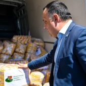 Близько 10 тон макаронних виробів передала Україні з початку війни угорська програма Hungary Helps