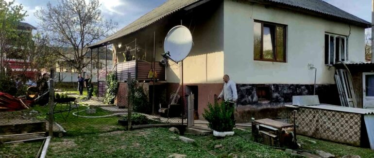 В Хустському районі сталася пожежа у житловому будинку