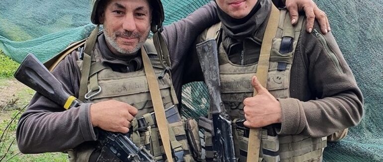 Батька і сина зі 128 бригади разом боронять Україну