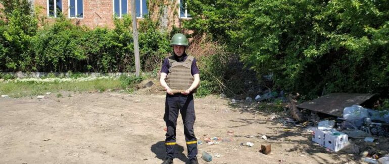 В Ужгороді чоловік виявив мінометну міну