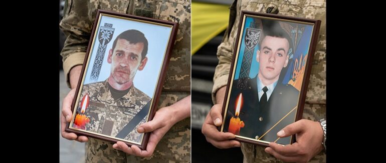 В Ужгороді попрощалися із двома Героями, які загинули на війні