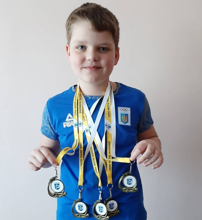 Юний ужгородець здобув 5 золотих медалей на міжнародних змаганнях