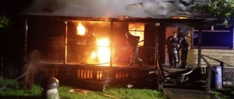 В Ужгородському та Рахівському районах згоріли лазні