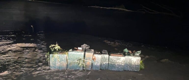 На Закарпатті контрабандисти втекли від прикордонників та покинули 11 ящиків сигарет