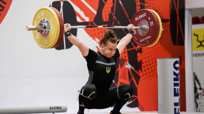 Закарпатка виборола «золото» на Чемпіонаті Європи з важкої атлетики
