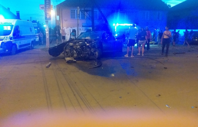 У Виноградові в лобовому зіткненні зустрілися дві Audi