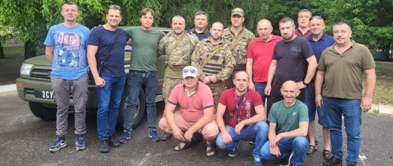 Навідали “своїх” на Донбасі: заступники голови Закарпатської облради відвідали депутатів-військових