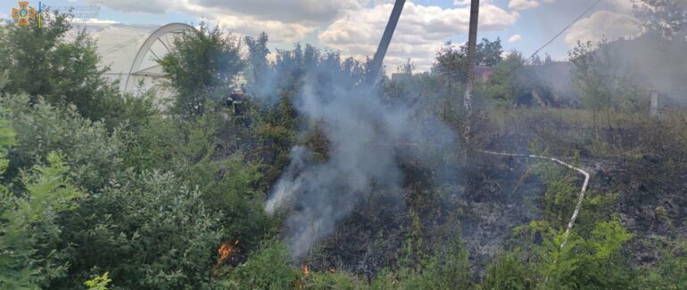 На Закарпатті 38-річний чоловік підпалив город сусіда