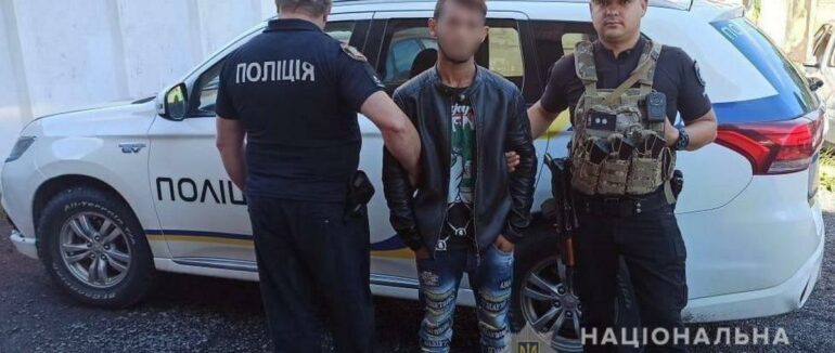 На Закарпатті затримали 22-річного крадія