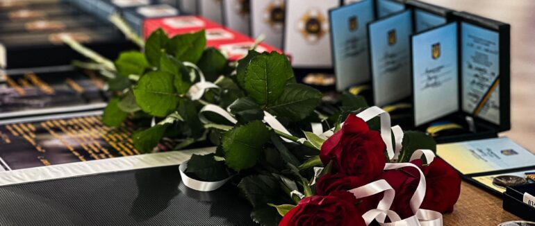 Бійців 128-ї бригади відзначили державними і відомчими нагородами