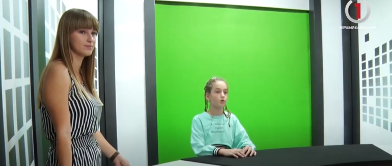 Телевізит на “Перший Кабельний”: діти мукачівської fashion-школи завітали на телебачення (ВІДЕО)