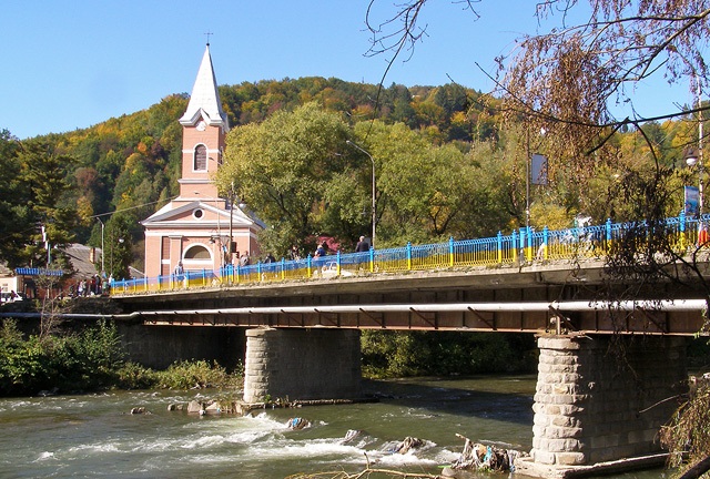 У Рахова з моста у річку викинули мішок із живими кошенятами