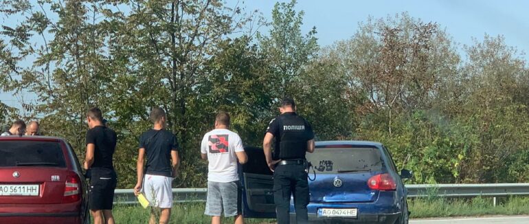 На Ужгородщині трапилася ДТП за участю п’яти автомобілів