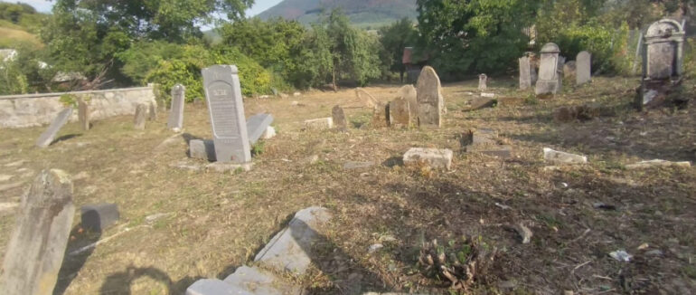 Друге прибирання за літо: єврейське кладовище на Ужгородщині приводять до ладу