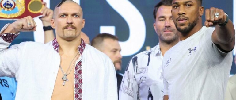 Усик – Джошуа: де дивитись бій безкоштовно