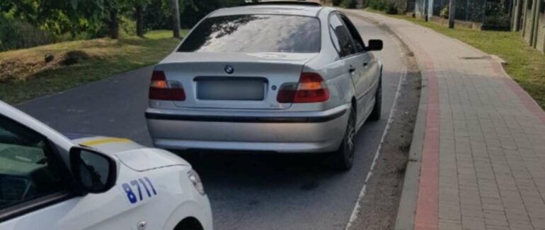 В Ужгороді поліцейські “ганялися” за п’яним водієм, що порушив ПДР