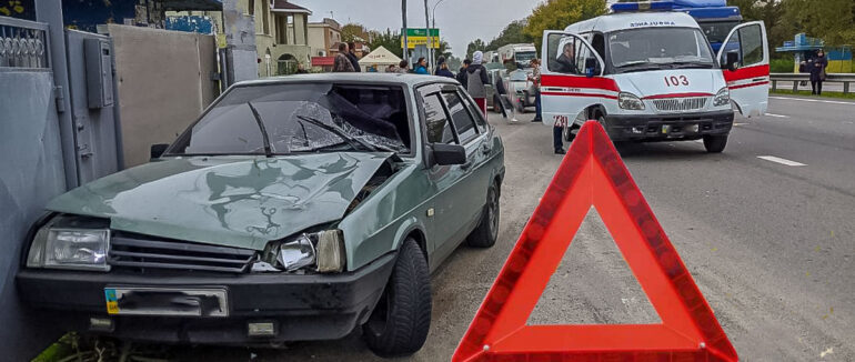 На Закарпатті за останні три доби медики надавали допомогу 20 постраждалим в ДТП